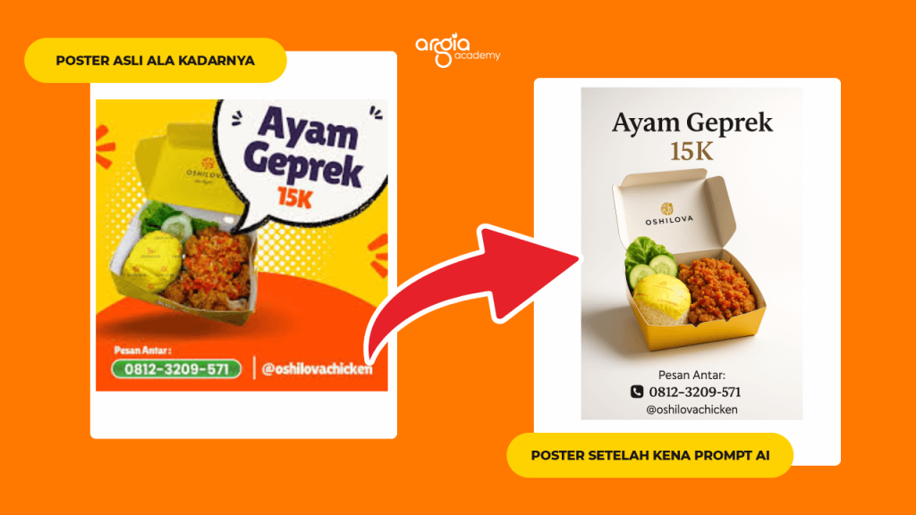 foto sebelum dan sesudah kena prompt AI 1